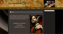 Desktop Screenshot of danmacdonald.org